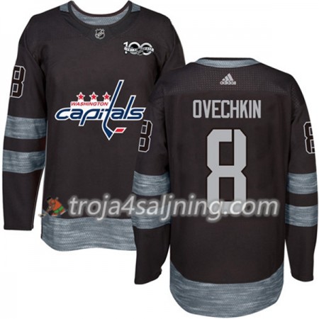 Washington Capitals tröja Alex Ovechkin 8 1917-2017 100th Anniversary Adidas Svart Authentic - NHL Tröjor Herr Washington Capitals tröja Alex Ovechkin 8 1917-2017 100th Anniversary Adidas Svart Authentic - NHL Tröjor Herr